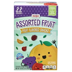Meijer Assorted Fruit Flavored Snacks