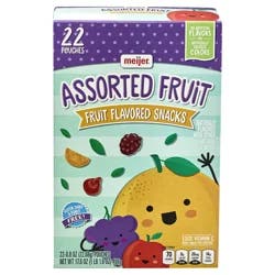 Meijer Assorted Fruit Flavored Snacks