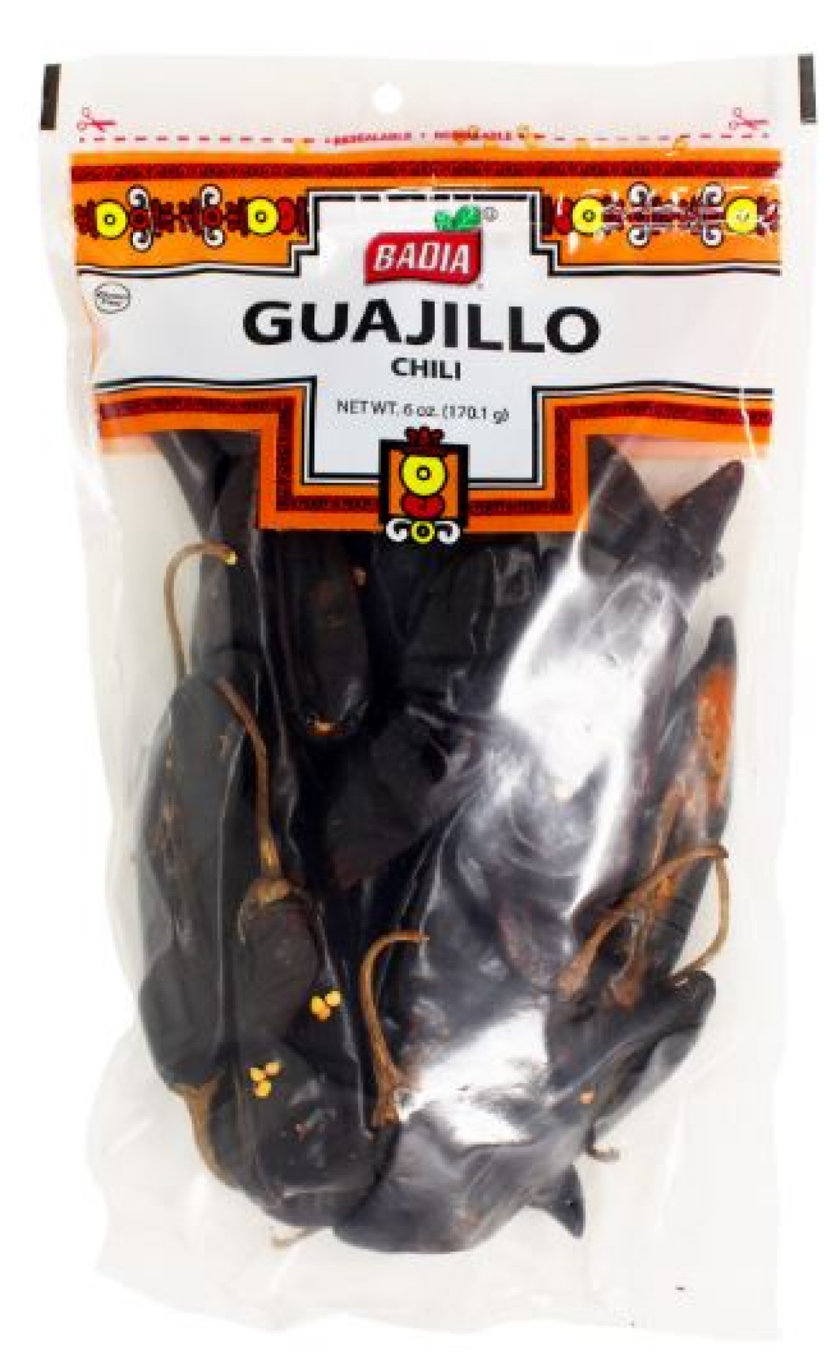 slide 1 of 3, Badia Guajillo Chili, 6 oz