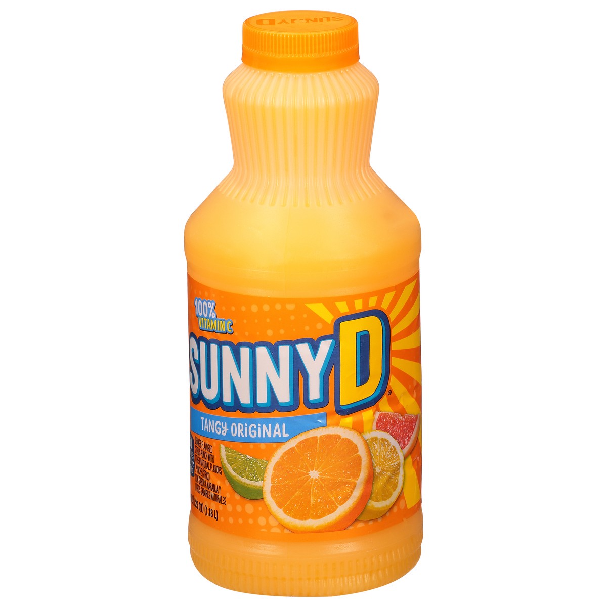 slide 8 of 12, Sunny D Sunnyd Tangy Original Orange Juice Drink, 40 Fl Oz Bottle, 40 fl oz