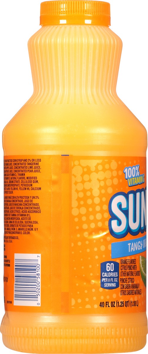 slide 10 of 12, Sunny D Sunnyd Tangy Original Orange Juice Drink, 40 Fl Oz Bottle, 40 fl oz