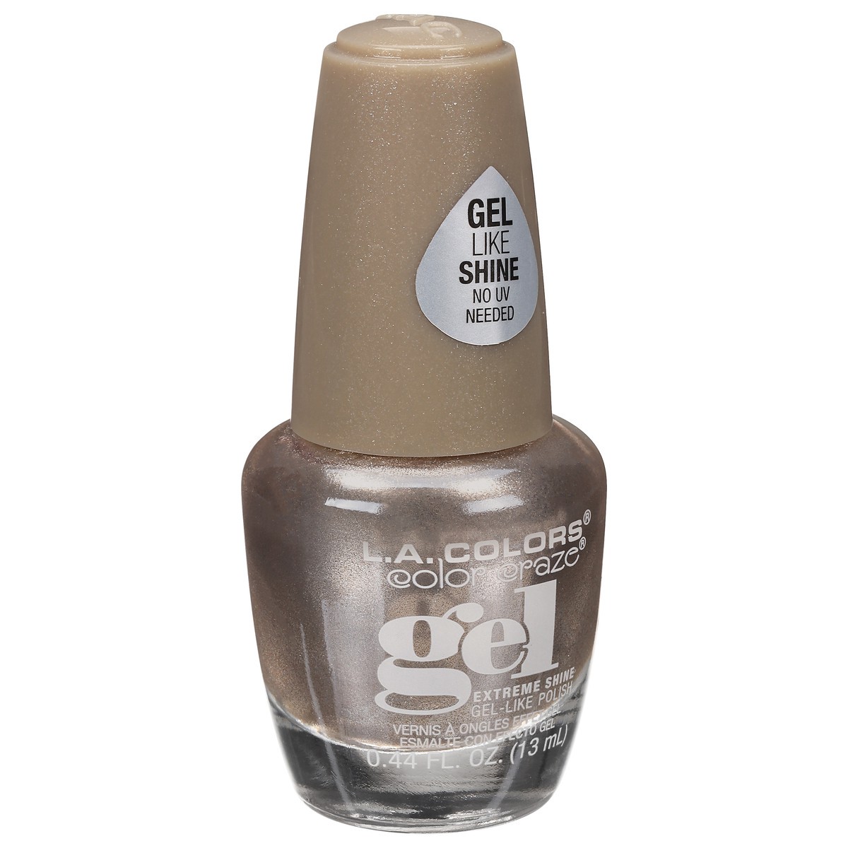 slide 7 of 10, L.A. Colors Color Craze CNP737 Bright Side Gel Extreme Shine Nail Polish 0.44 fl oz, 0.44 fl oz