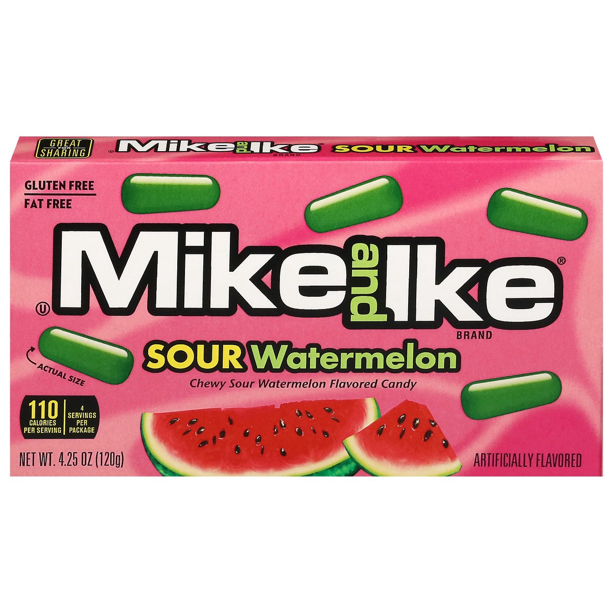 slide 11 of 14, MIKE AND IKE Sour Watermelon Candy 4.25 oz, 4.25 oz