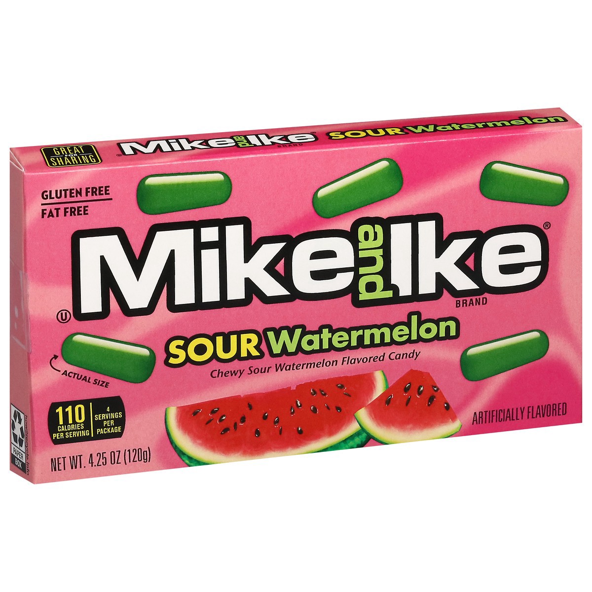 slide 5 of 14, MIKE AND IKE Sour Watermelon Candy 4.25 oz, 4.25 oz