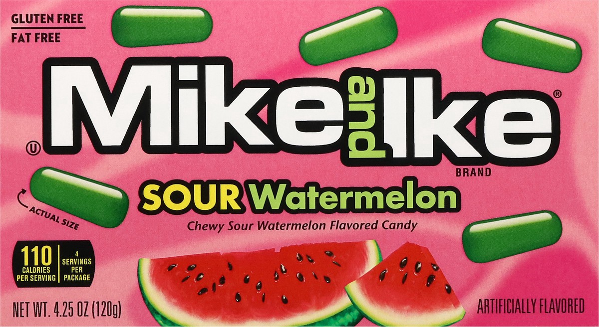 slide 12 of 14, MIKE AND IKE Sour Watermelon Candy 4.25 oz, 4.25 oz