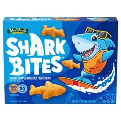 Mrs. Paul's Shark Bites, approx 20 Pieces, 19 oz