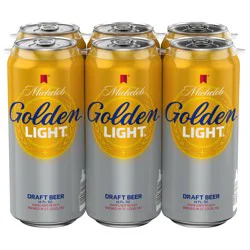 Michelob Golden Light Beer 6 x 16 fl oz Cans