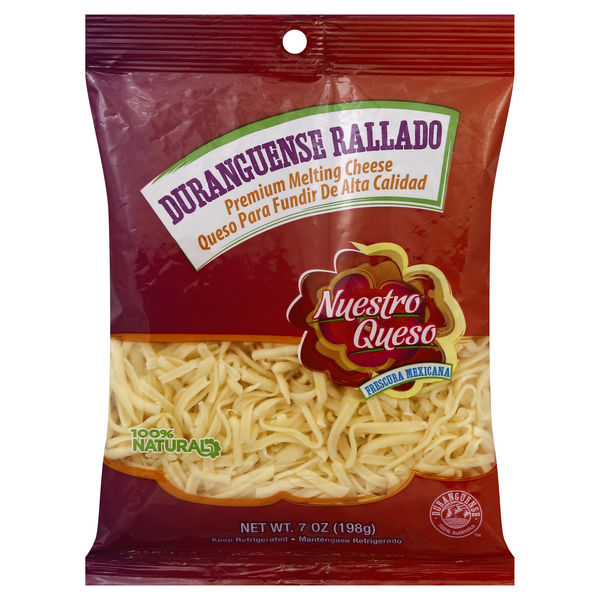 slide 1 of 1, Nuestro Queso Cheese 7 oz, 7 oz