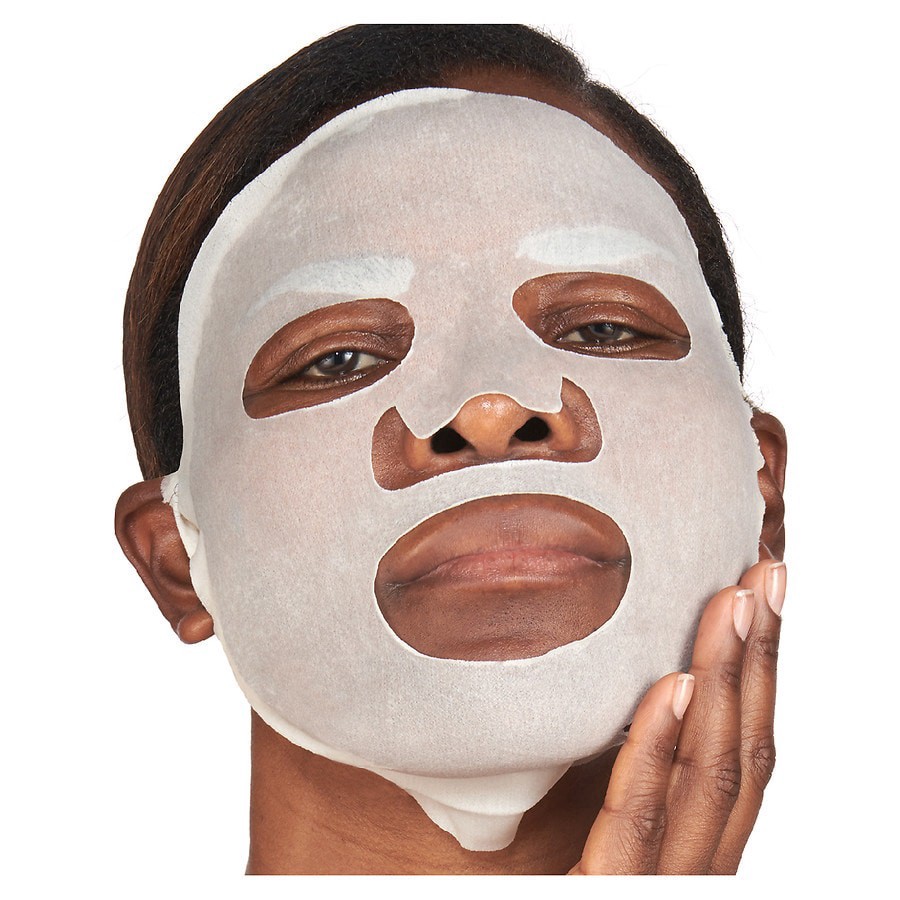 slide 3 of 3, No7 Lift & Luminate Triple Action Serum Boost Sheet Mask, 0.73 oz