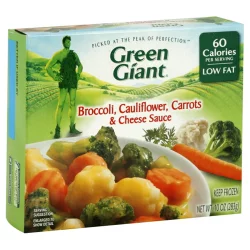 Green Giant Steamers Broccoli Cauliflower Carrots & Cheese Sauce