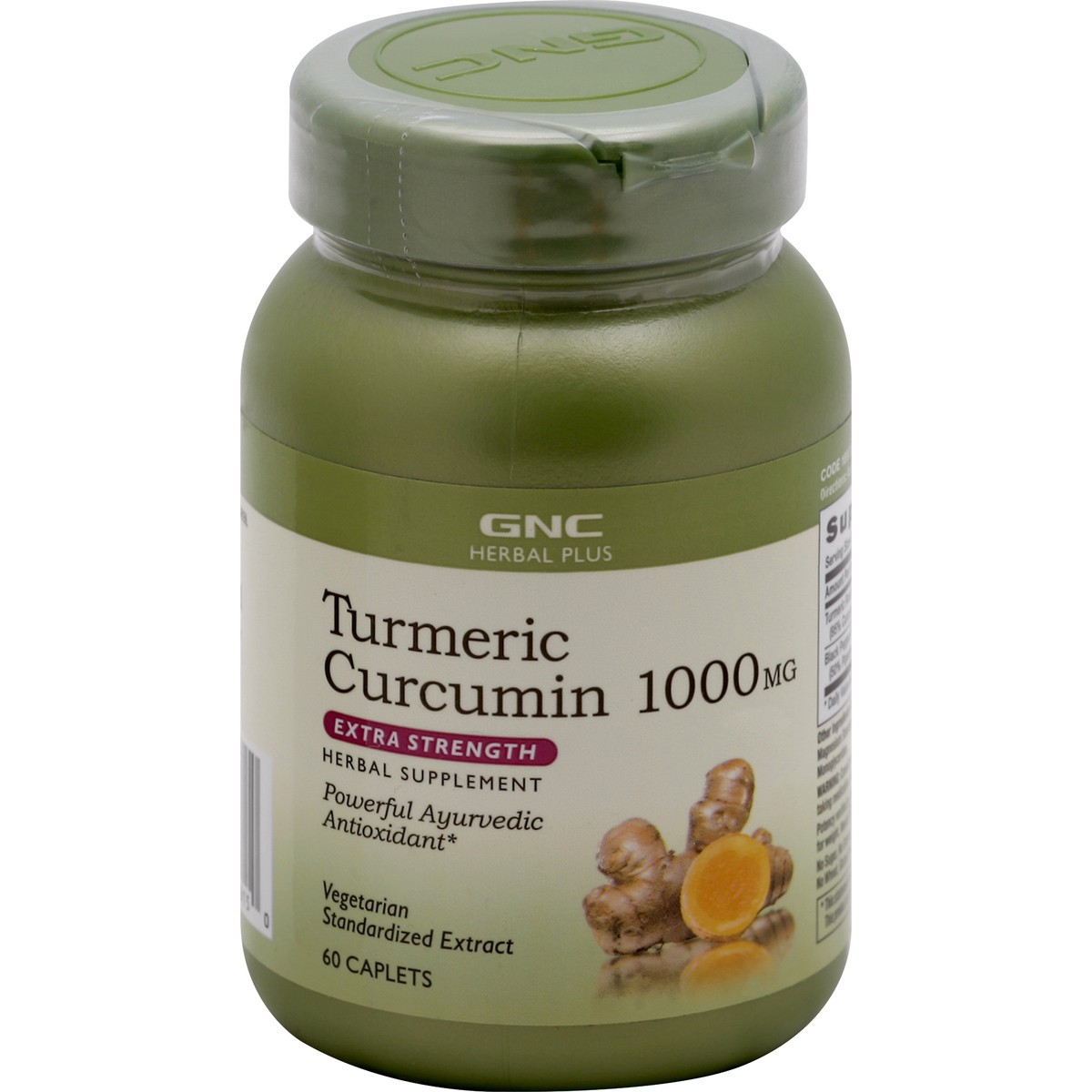 slide 5 of 8, GNC Turmeric Curcumin 60 ea, 60 ct