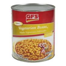 slide 1 of 1, GFS Vegetarian Beans, 114 oz