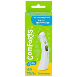Comforts Non-Evasive Temple Touch Digital Thermometer