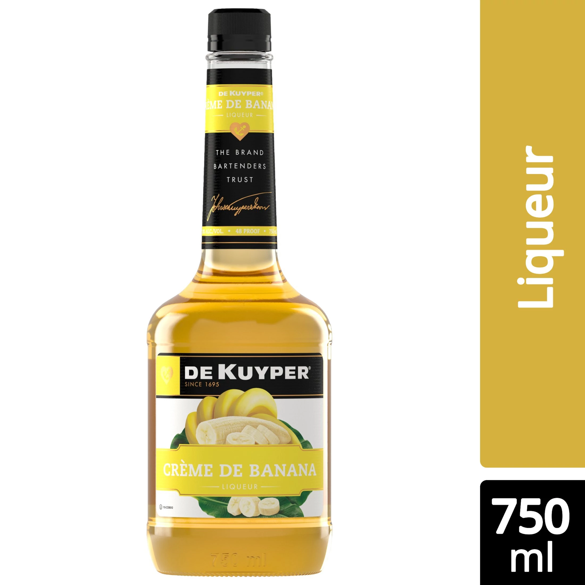 slide 1 of 2, DeKuyper Crème De Banana Liqueur 750 ml, 750 ml