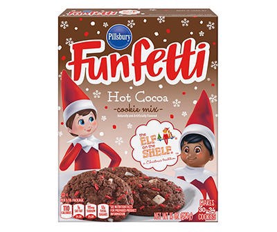 slide 1 of 1, Pillsbury Funfetti Santaverse Hot Cocoa Cookie Mix 15 oz, 15 oz