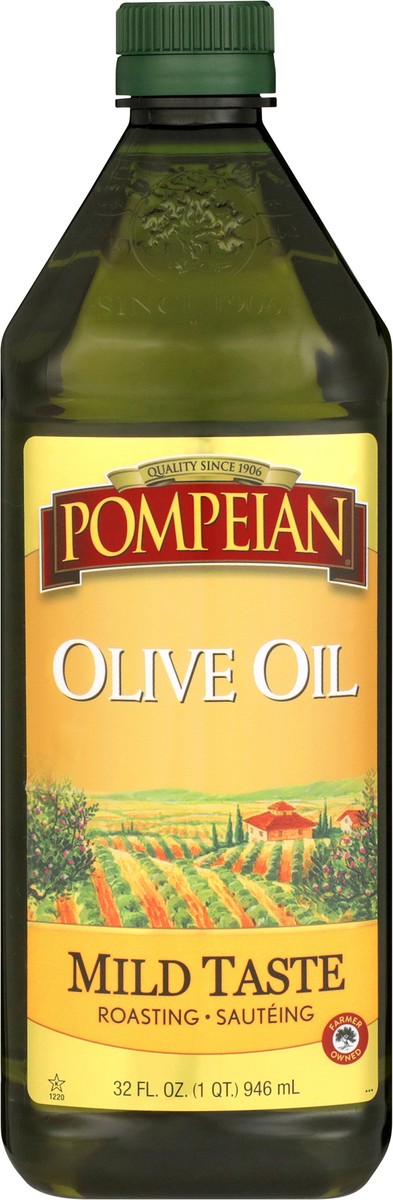 slide 8 of 9, Pompeian 32 oz Pompeian Mild Taste Olive Oil, 32 fl oz