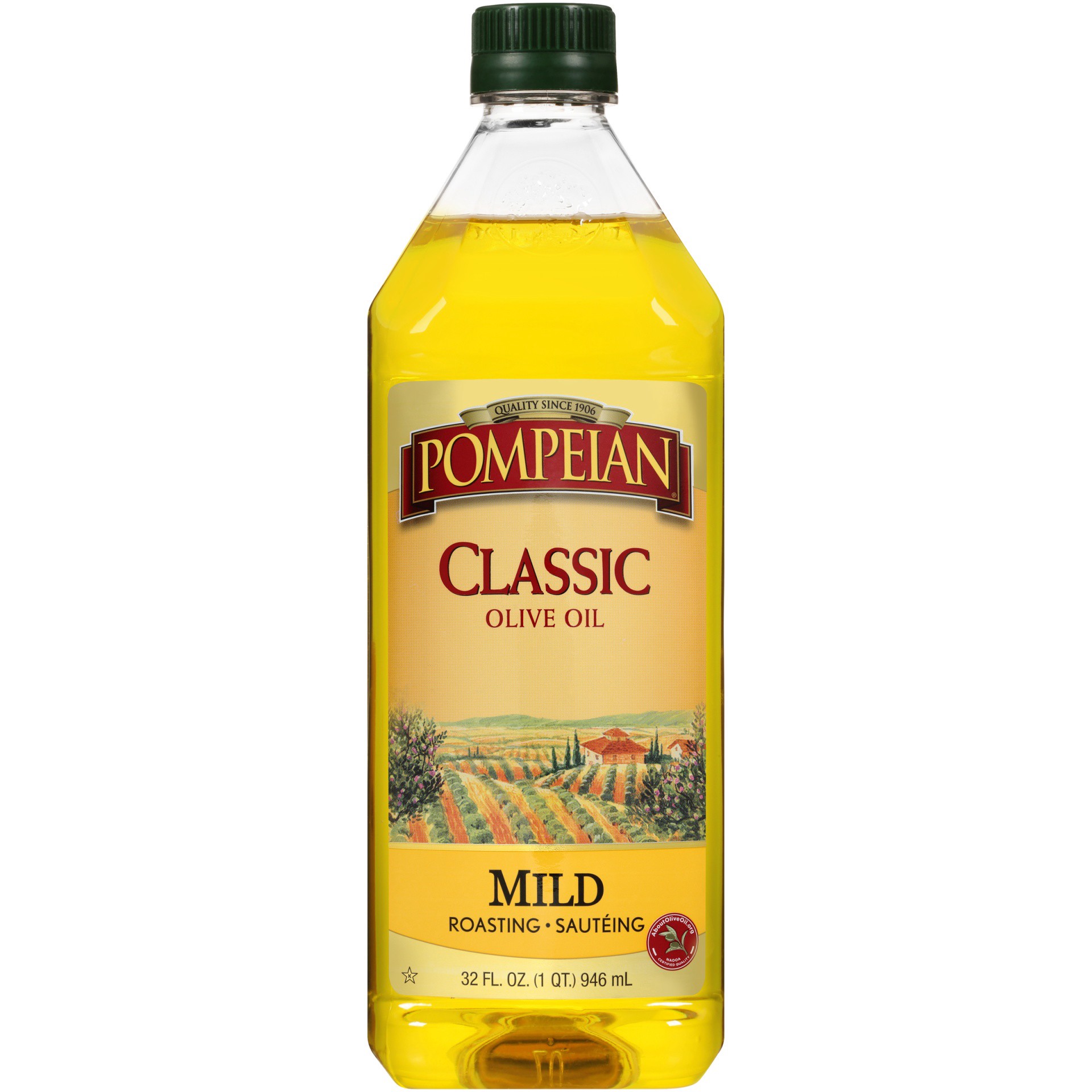 slide 1 of 9, Pompeian 32 oz Pompeian Mild Taste Olive Oil, 32 fl oz