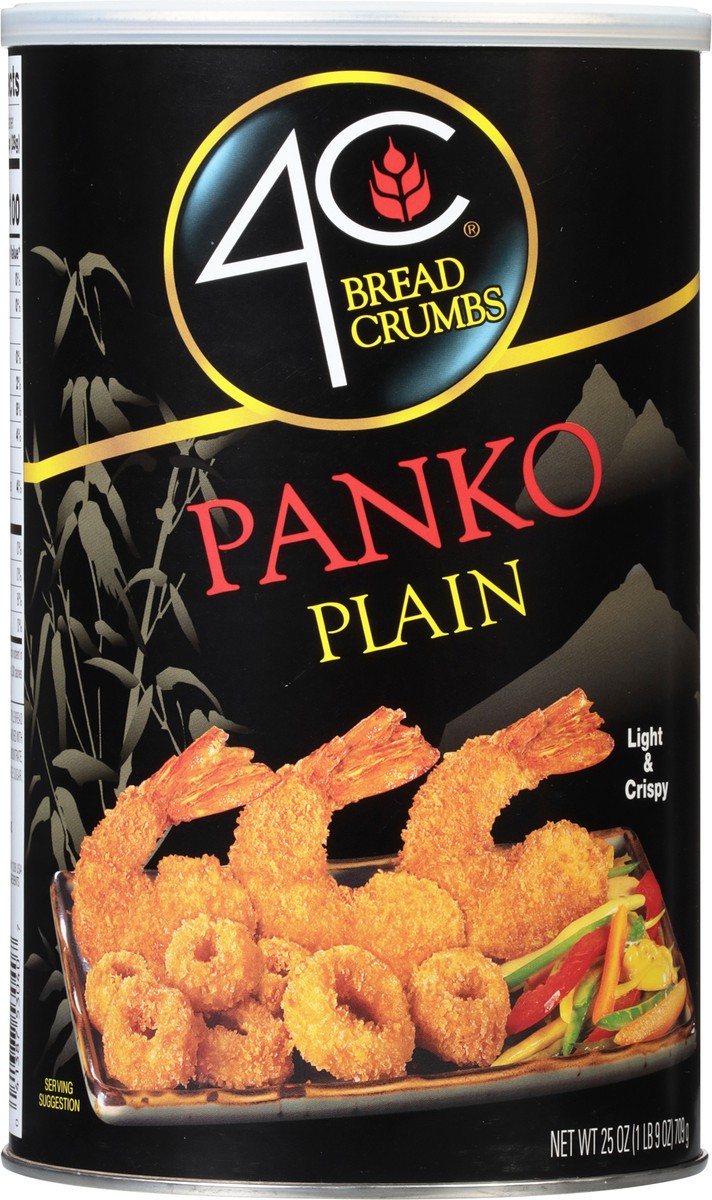slide 3 of 9, 4C Bread Crumbs, Panko, Plain, 25 oz / 709 gram / 1.56 lbr