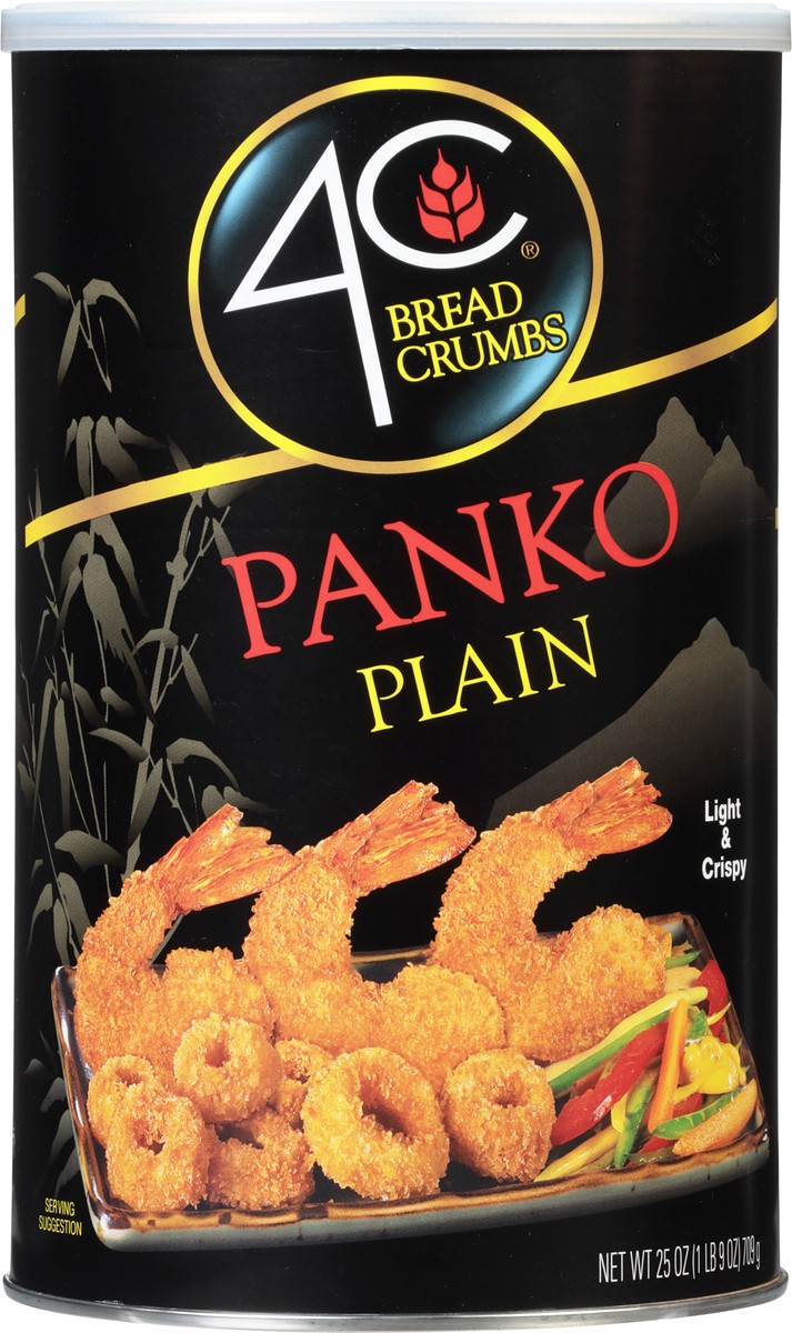 slide 6 of 9, 4C Bread Crumbs, Panko, Plain, 25 oz / 709 gram / 1.56 lbr