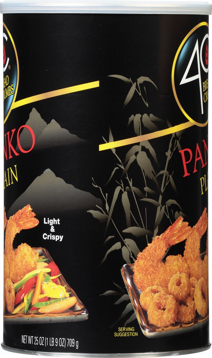 slide 7 of 9, 4C Bread Crumbs, Panko, Plain, 25 oz / 709 gram / 1.56 lbr