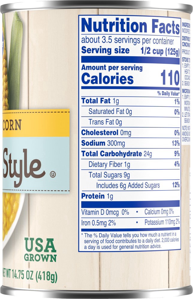 slide 2 of 4, Kroger Golden Corn, 14.75 oz