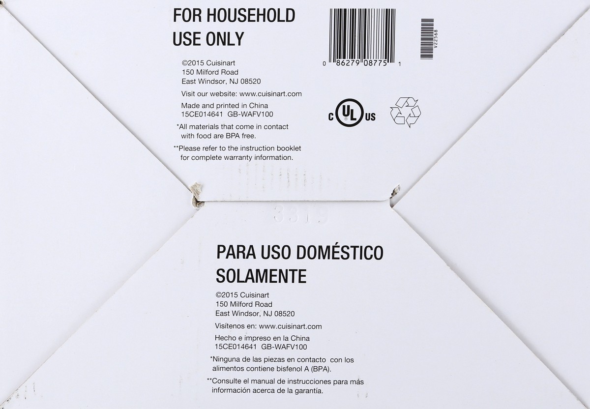 slide 3 of 11, Cuisinart Vertical Waffle Maker 1 ea, 1 ct