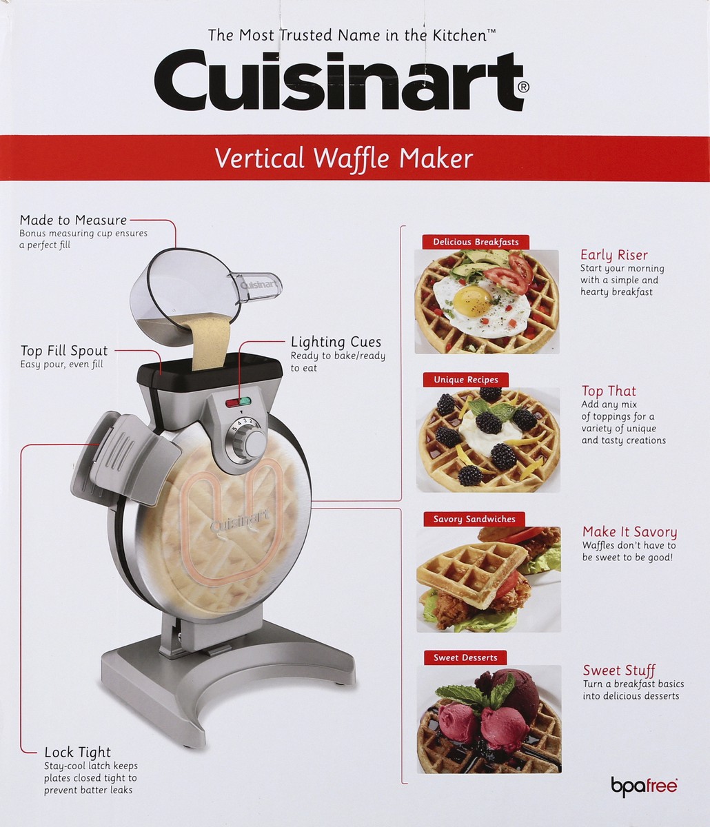 slide 4 of 11, Cuisinart Vertical Waffle Maker 1 ea, 1 ct
