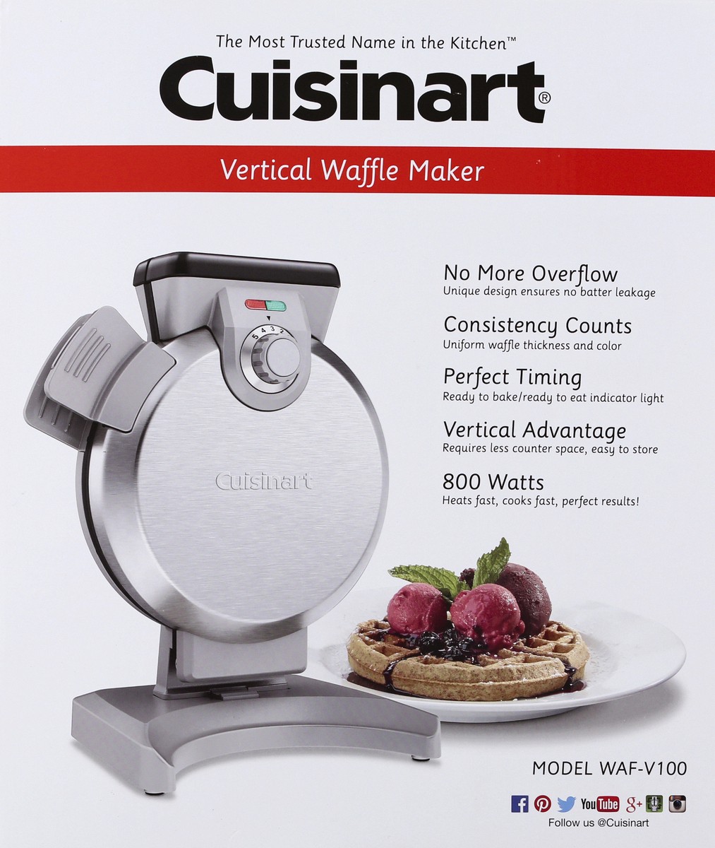 slide 6 of 11, Cuisinart Vertical Waffle Maker 1 ea, 1 ct