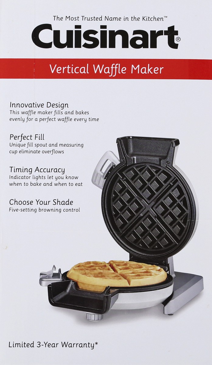 slide 9 of 11, Cuisinart Vertical Waffle Maker 1 ea, 1 ct
