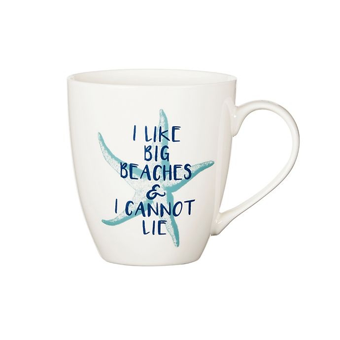 slide 1 of 1, Pfaltzgraff I Like Big Beaches'' Mug'', 1 ct