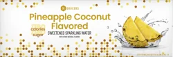 SE Grocers Coconut Pineappple Sparkling Water 12 Pack