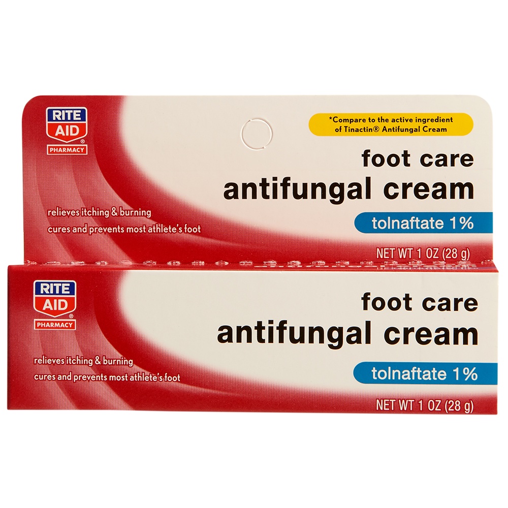 slide 1 of 3, Rite Aid Pharmacy Athlete's Foot Cream, 1 oz