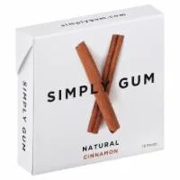Simply Gum Natural Cinnamon