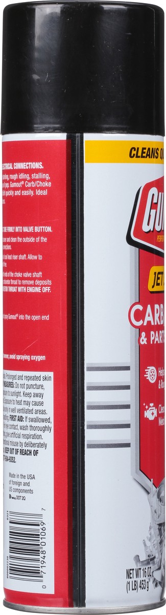 slide 5 of 10, Gumout Jet Spray Carb/Choke & Parts Cleaner 16 oz, 16 oz