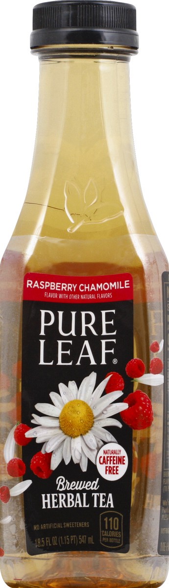 slide 2 of 7, Pure Leaf Tea Brewed Herbal Raspberry Chamomile - 18.5 Fl. Oz., 18.5 fl oz