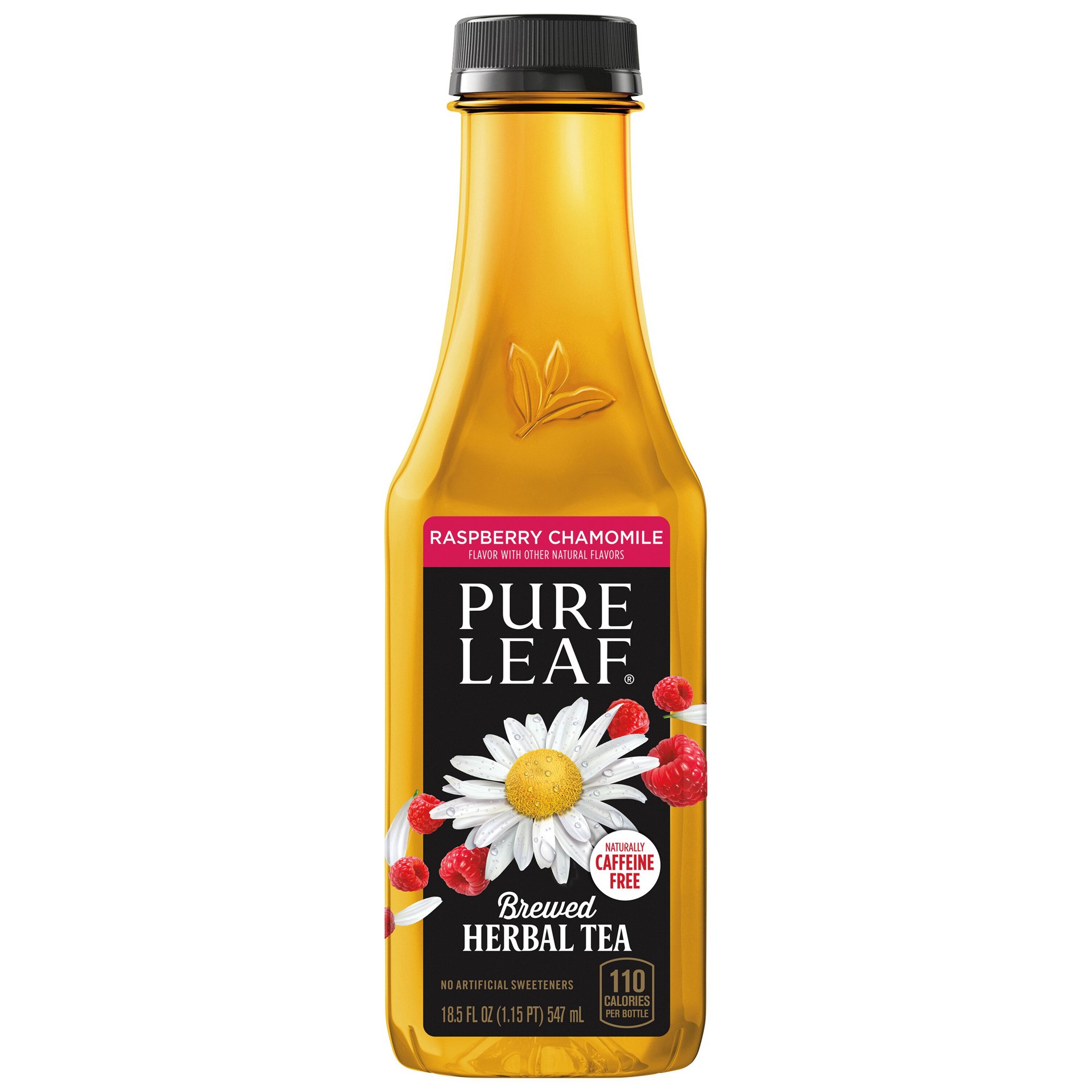 slide 1 of 7, Pure Leaf Tea Brewed Herbal Raspberry Chamomile - 18.5 Fl. Oz., 18.5 fl oz