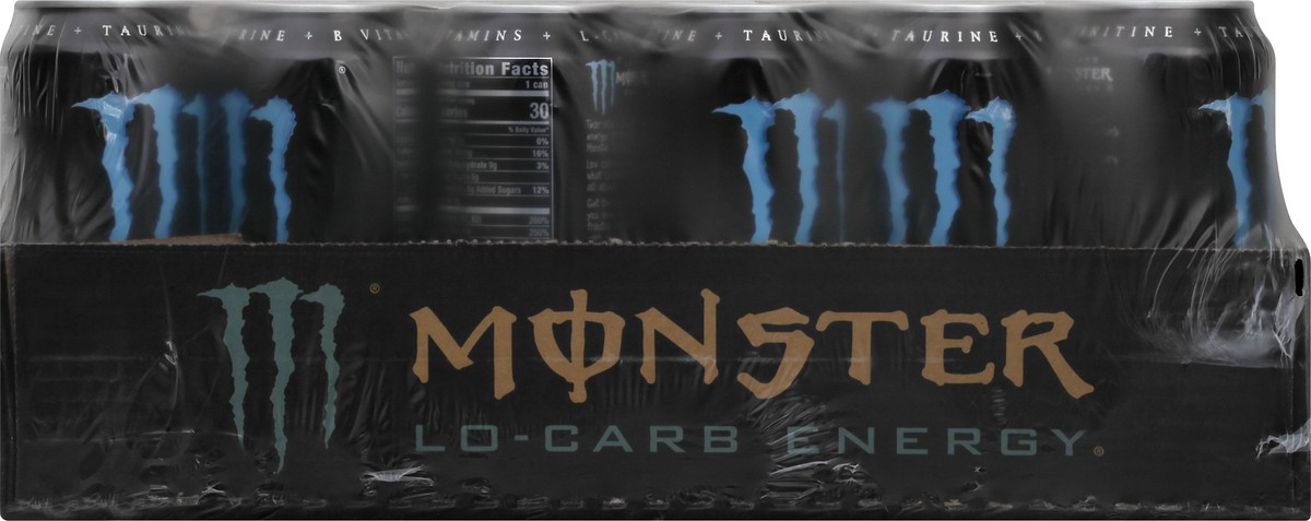 slide 4 of 9, Monster Energy Drink 24 ea, 24 ct