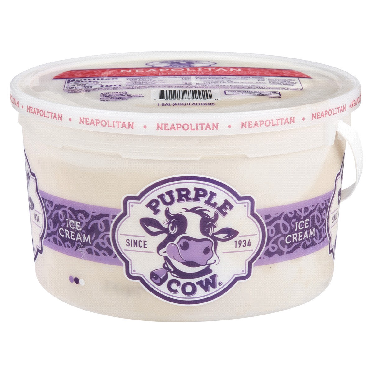 slide 1 of 29, Purple Cow Neapolitan 1 Gal, 1 gal
