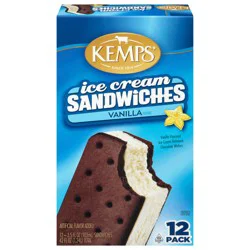 Kemps Vanilla Ice Cream Sandwiches