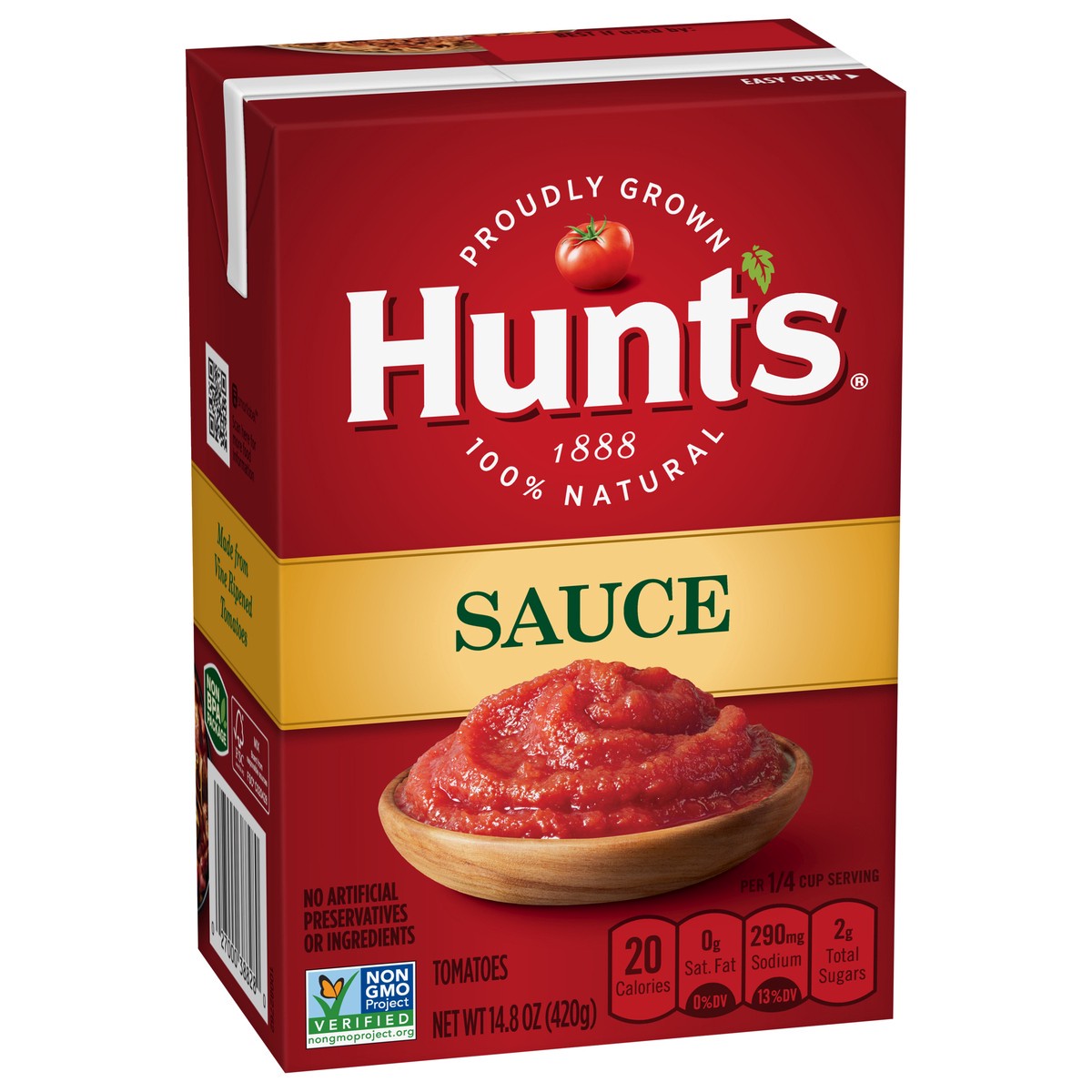 slide 9 of 9, Hunt's Tomato Sauce Carton, 14.8 oz, 14.8 oz