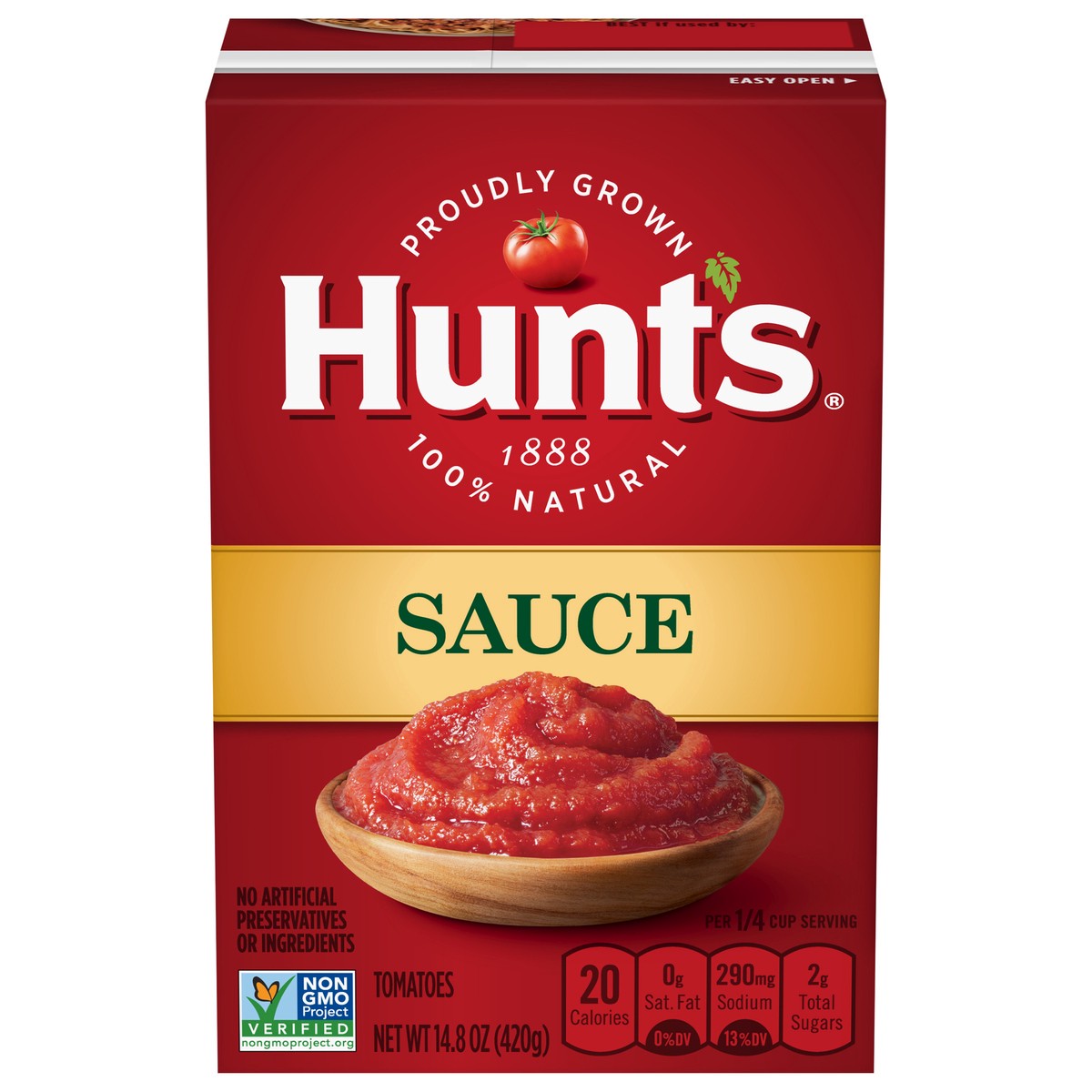 slide 1 of 9, Hunt's Tomatoes Sauce - 14.8 oz, 14.8 oz