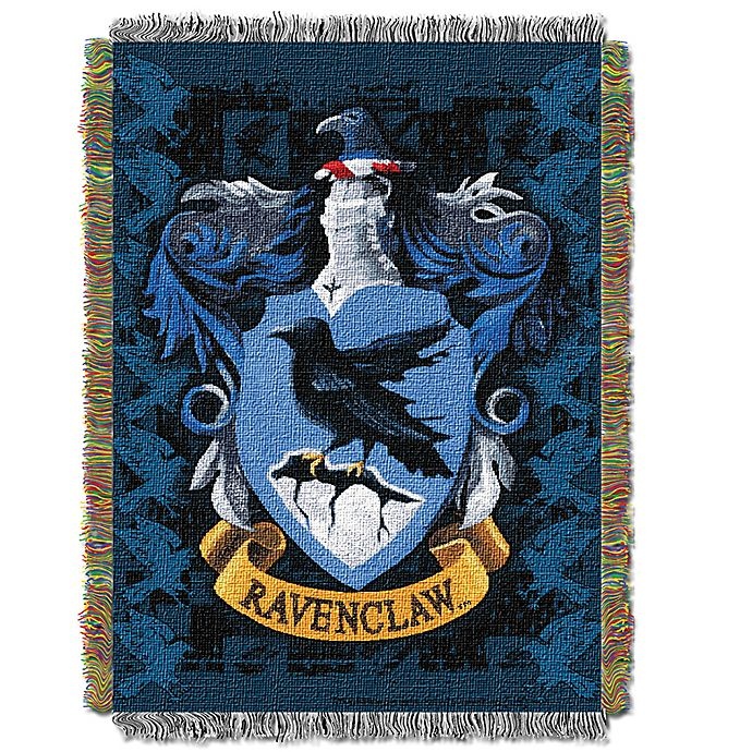 slide 1 of 1, Harry Potter Ravenclaw Woven Tapestry Throw Blanket, 1 ct