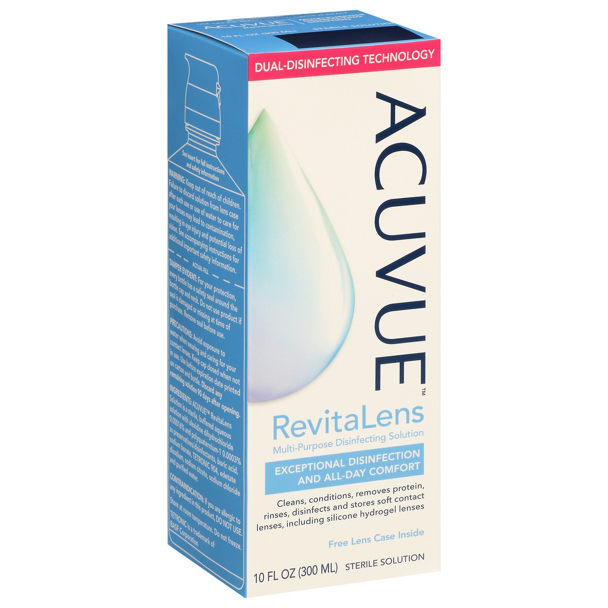 slide 11 of 11, Acuvue RevitaLens Multi-Purpose Disinfecting Solution, 10 fl oz