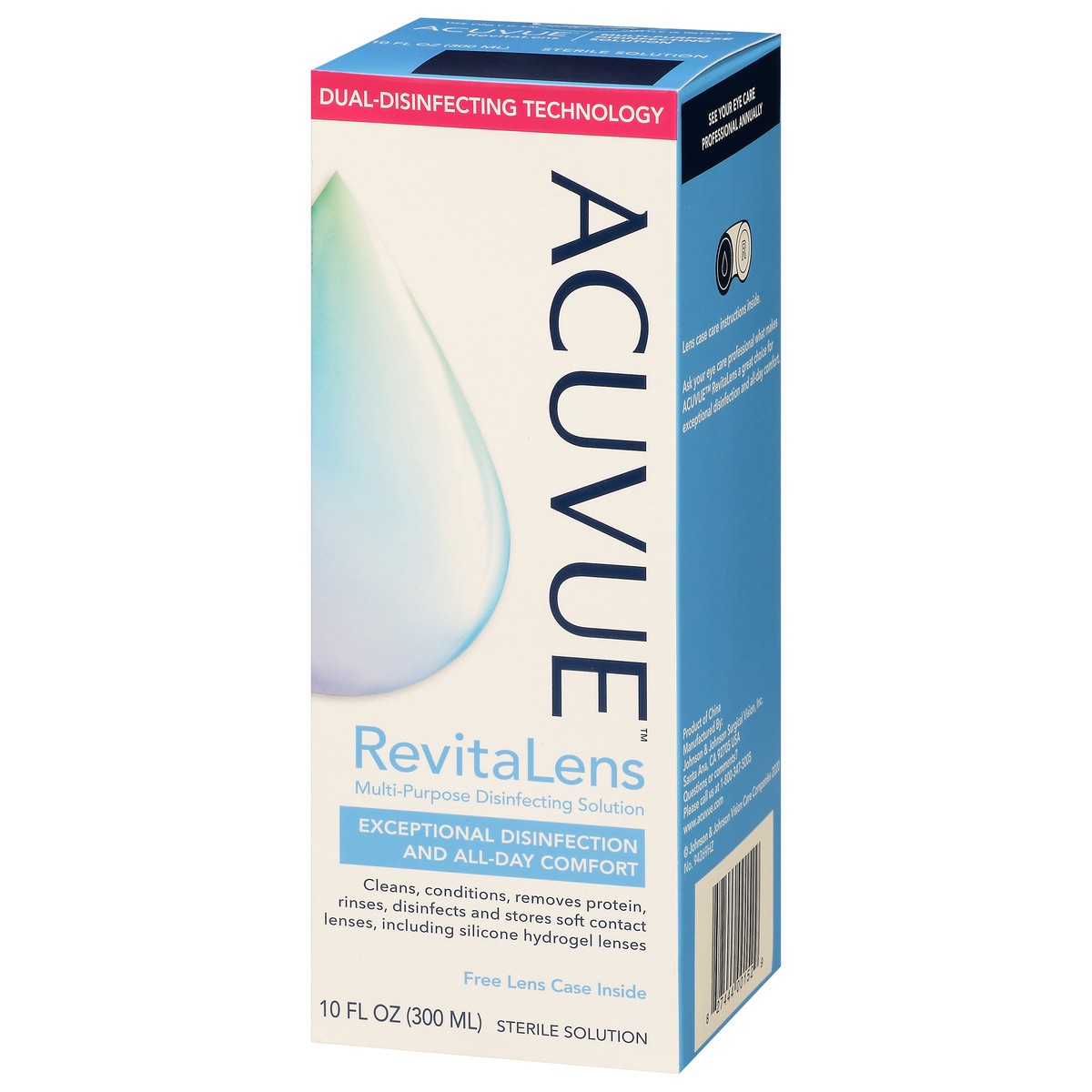 slide 5 of 11, Acuvue RevitaLens Multi-Purpose Disinfecting Solution, 10 fl oz