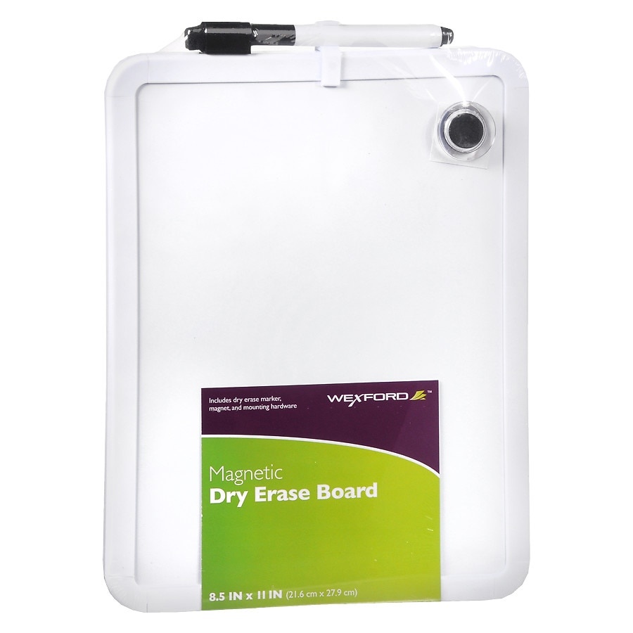 slide 1 of 1, Wexford Magnetic Dry Erase Board, 8.5 x 11 inch, 8.5 in x 11 in