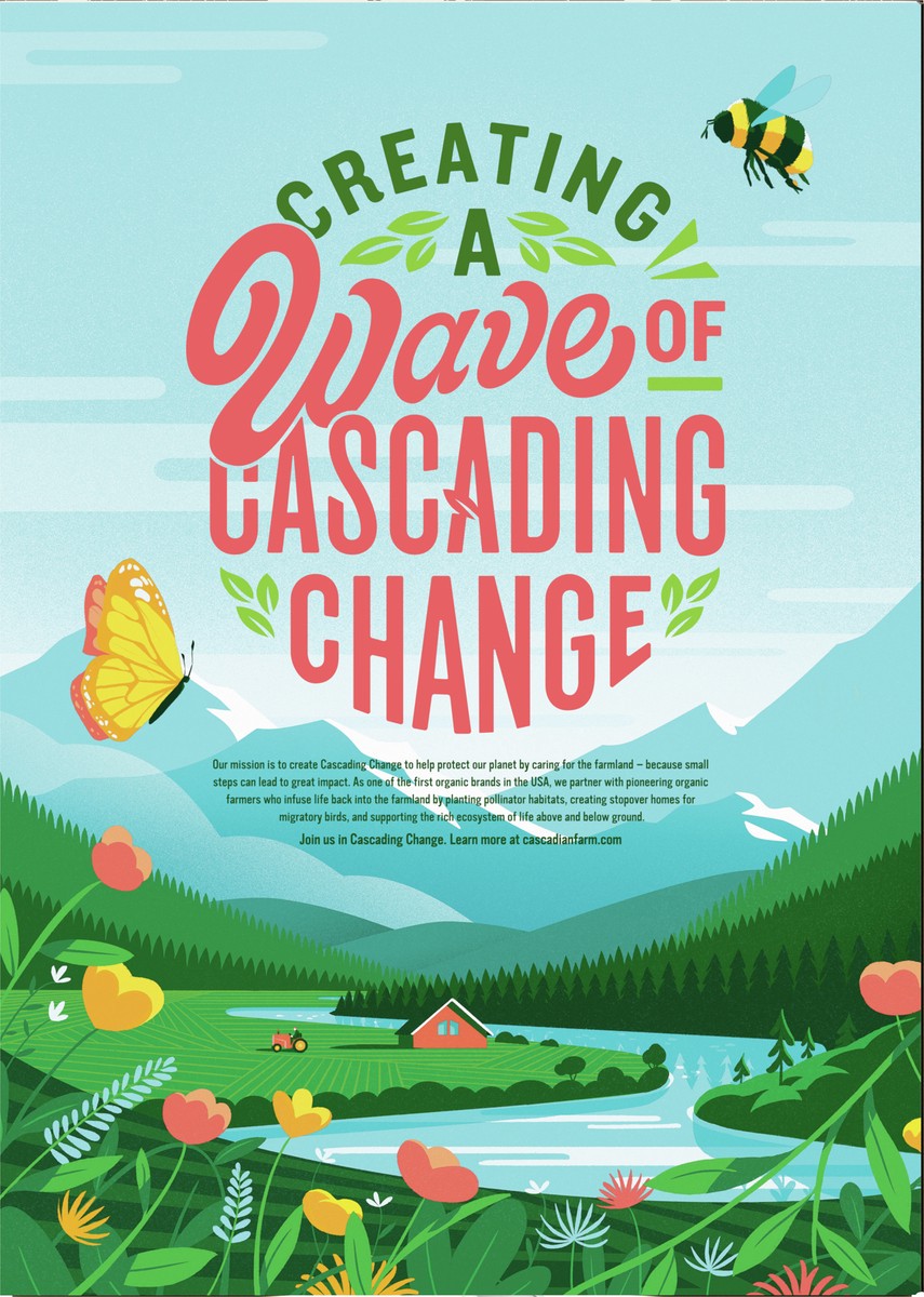slide 9 of 9, Cascadian Farm Organic Brownie Crunch Cereal, Gluten Free, Whole Grain and Made with Real Cocoa, 12.4 oz, 12.4 oz