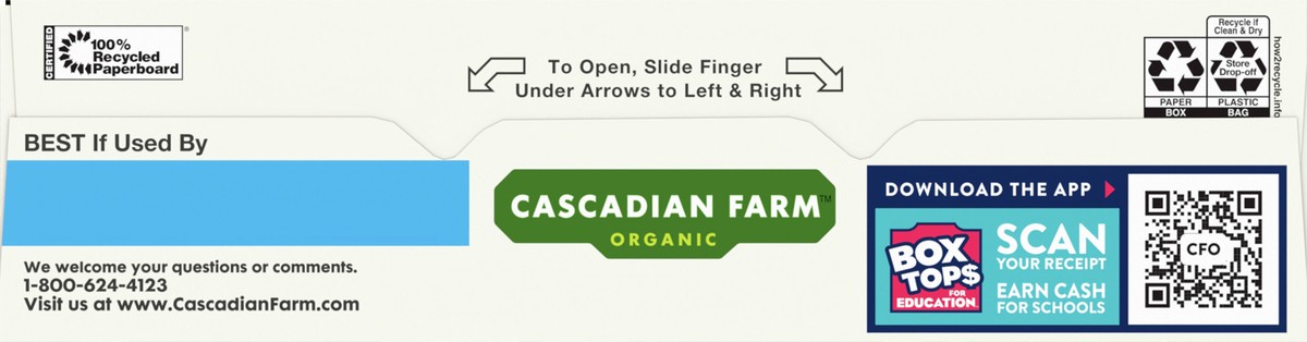 slide 2 of 9, Cascadian Farm Organic Brownie Crunch Cereal, Gluten Free, Whole Grain and Made with Real Cocoa, 12.4 oz, 12.4 oz