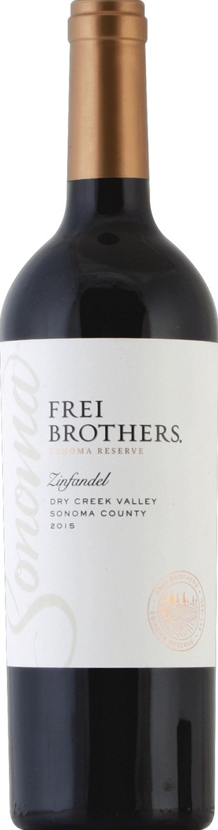 slide 2 of 3, Frei Brothers Zinfandel, 750 ml