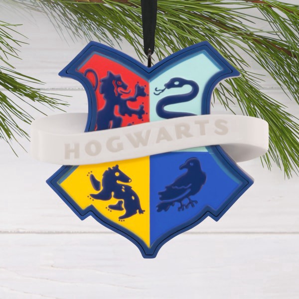 slide 6 of 6, Hallmark Christmas Ornament (Harry Potter Hogwarts Crest), 1 ct