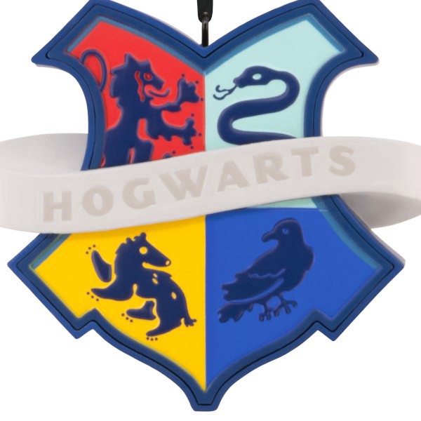 slide 4 of 6, Hallmark Christmas Ornament (Harry Potter Hogwarts Crest), 1 ct